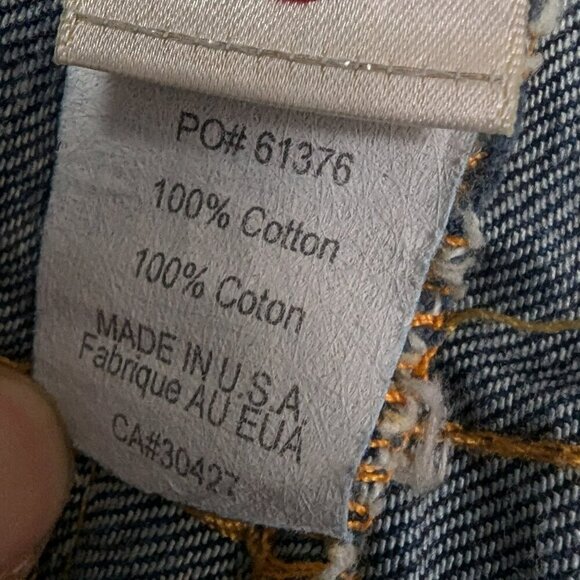 True Religion Denim Jean Pentecostal Skirt Long Size 29 Blue Color - Picture 9 of 10